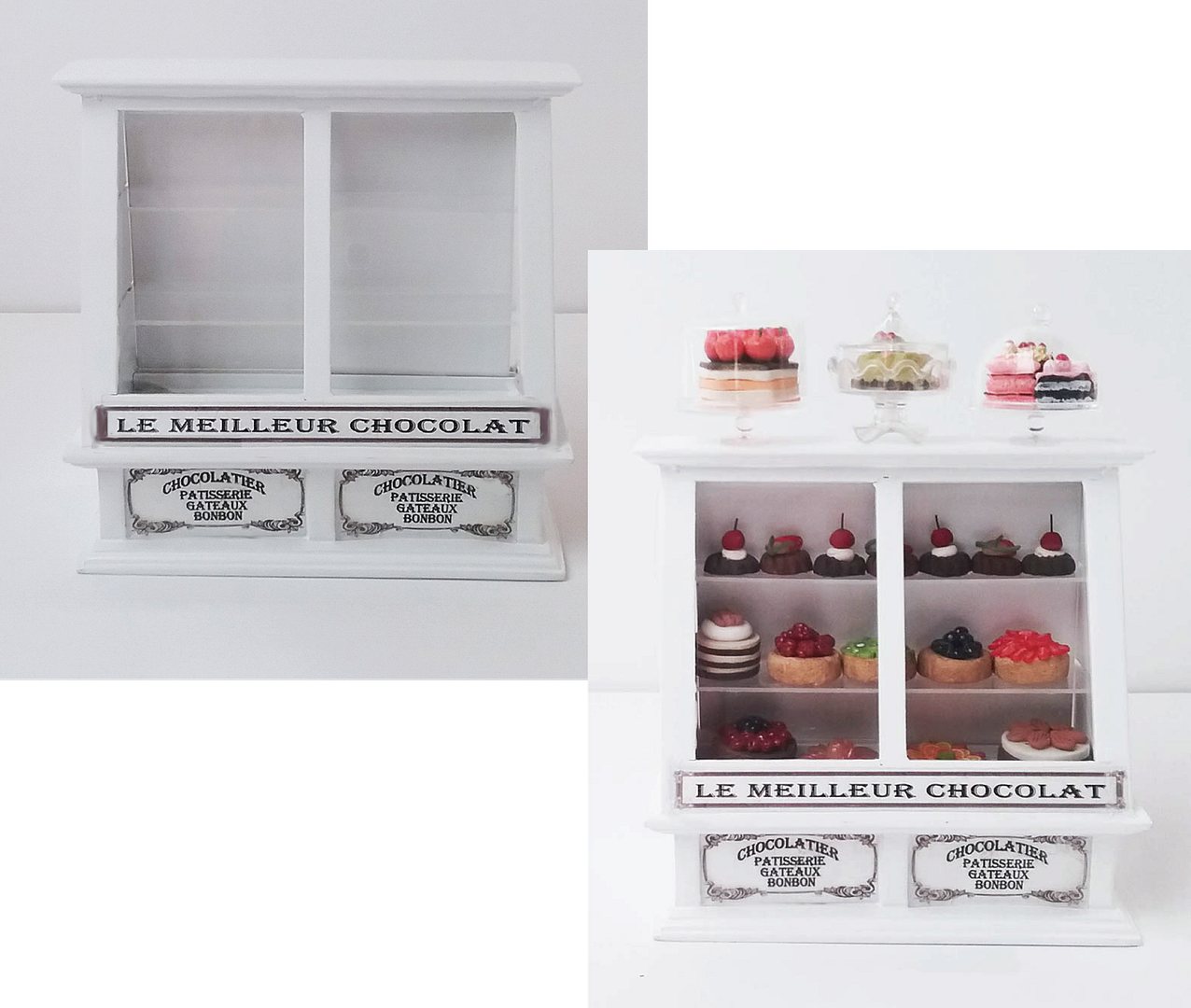 Artfully Musing MINIATURE GLASS DISPLAY CASES Streets of Paris Event